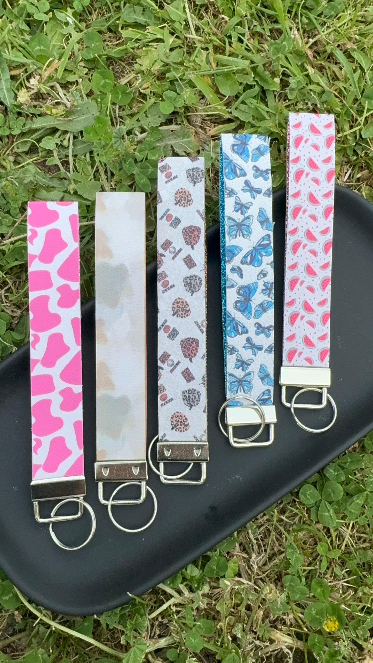 Pom Pom Wristlet/Keychain