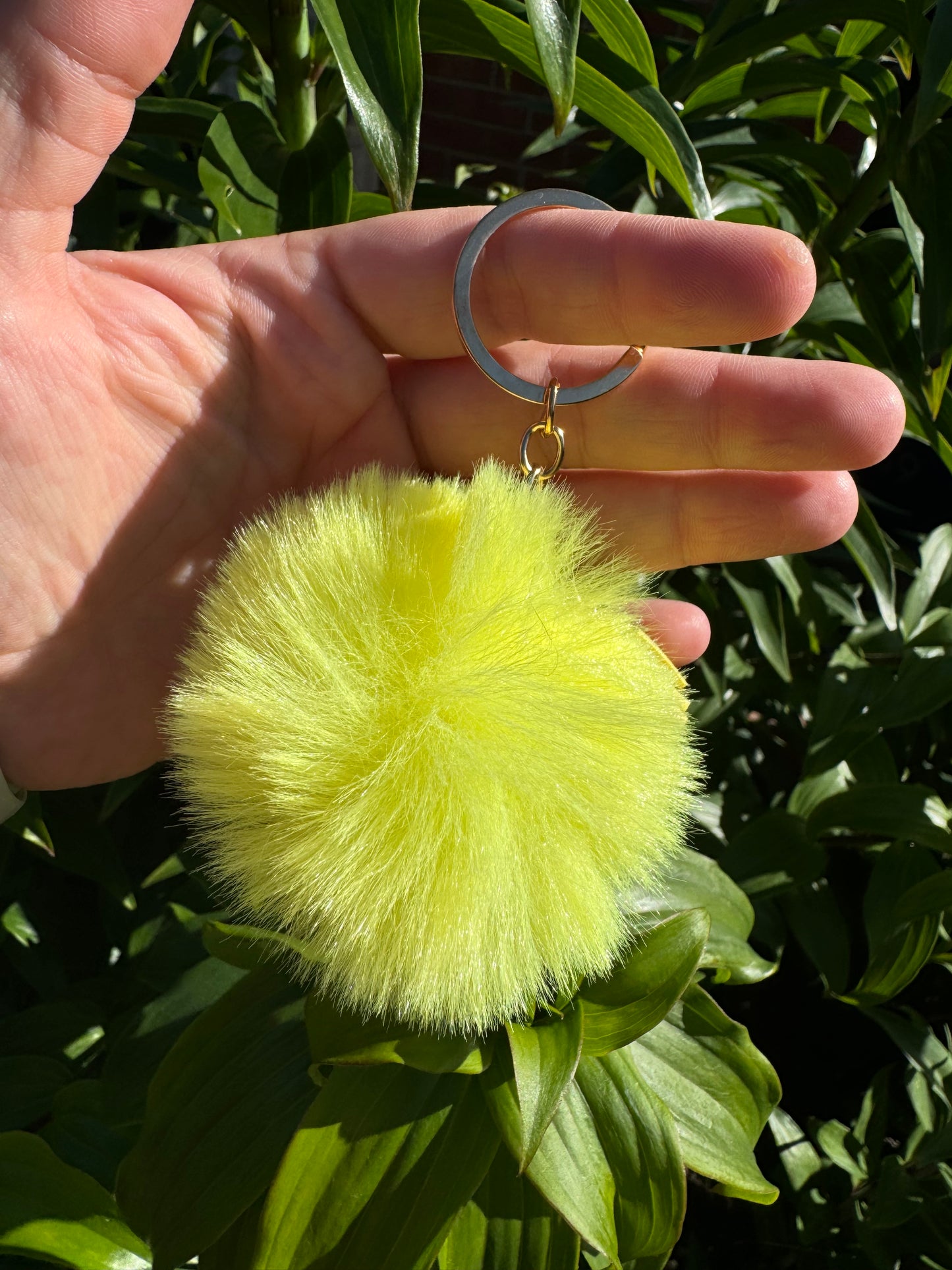 Pom Pom Wristlet/Keychain