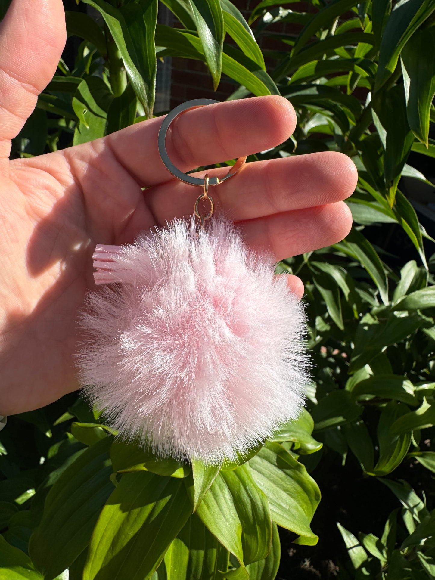 Pom Pom Wristlet/Keychain