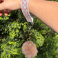 Pom Pom Wristlet/Keychain