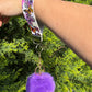 Pom Pom Wristlet/Keychain