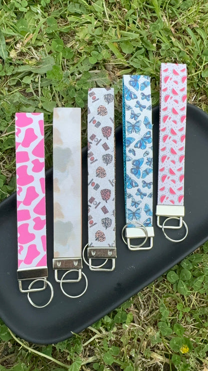 Pom Pom Wristlet/Keychain
