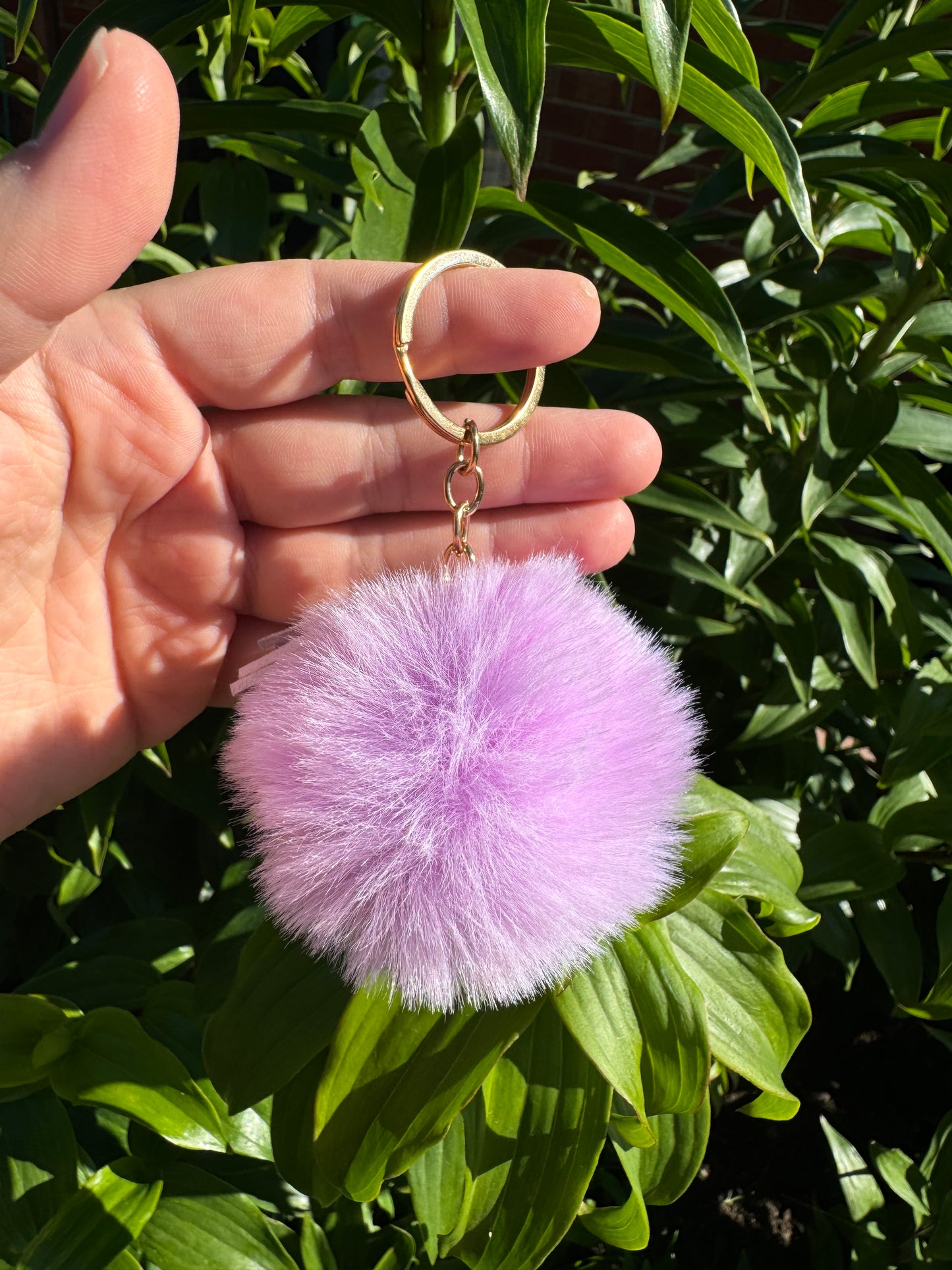 Pom Pom Wristlet/Keychain