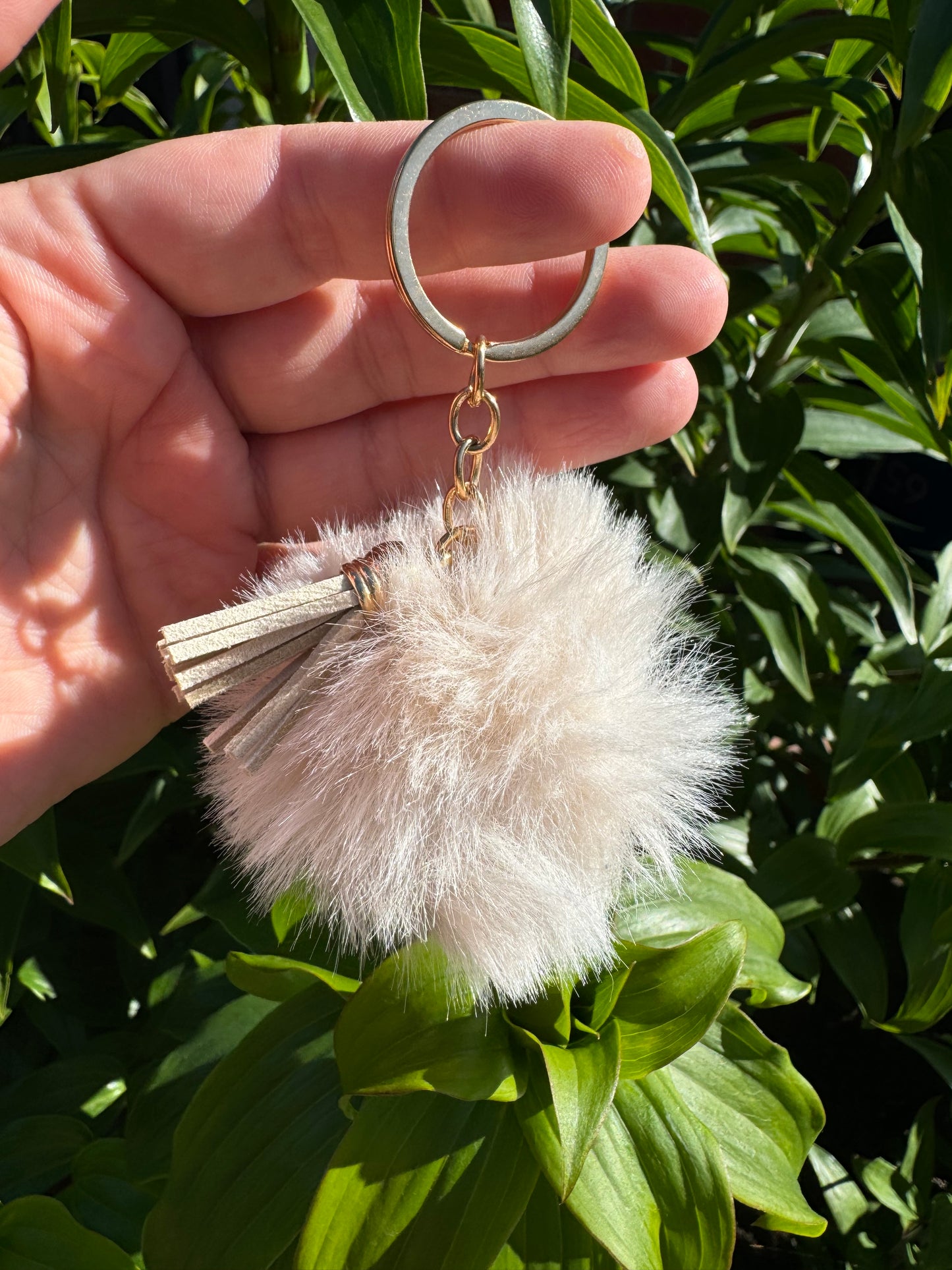 Pom Pom Wristlet/Keychain