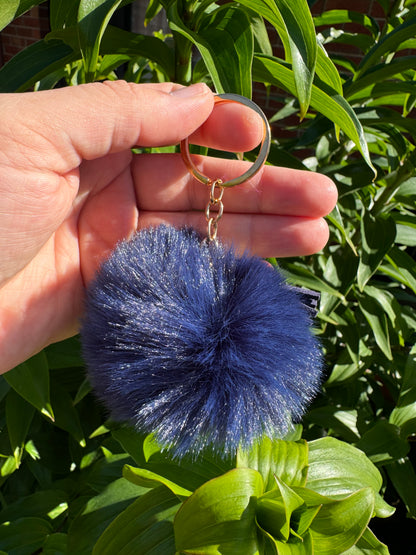 Pom Pom Wristlet/Keychain