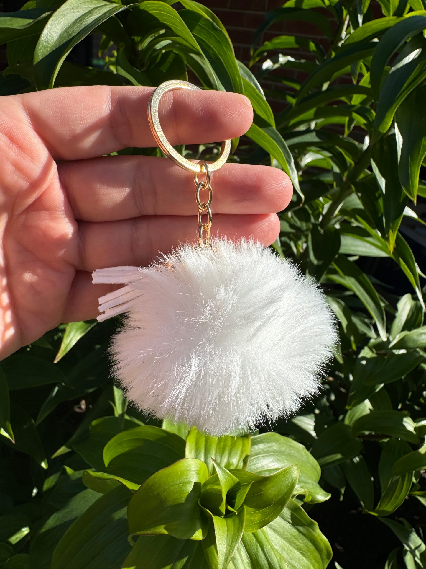 Pom Pom Wristlet/Keychain